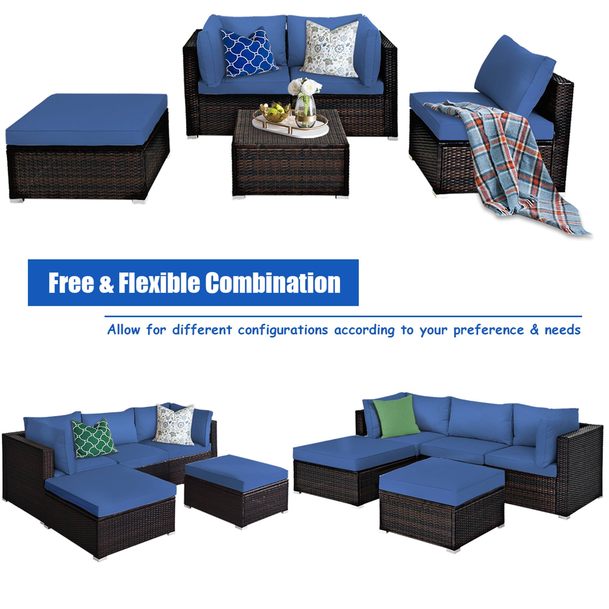 Free & Flexible Combination

Allow for different configurations according to your preference & needs