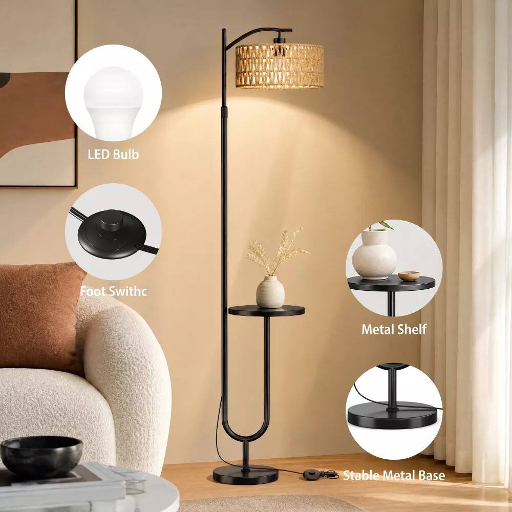 LED Bulb  
Foot Switch  
Metal Shelf  
Stable Metal Base