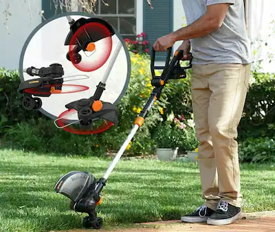 Grass Trimmer Worx Weed Eater And Blower Combo WORX 20V 12