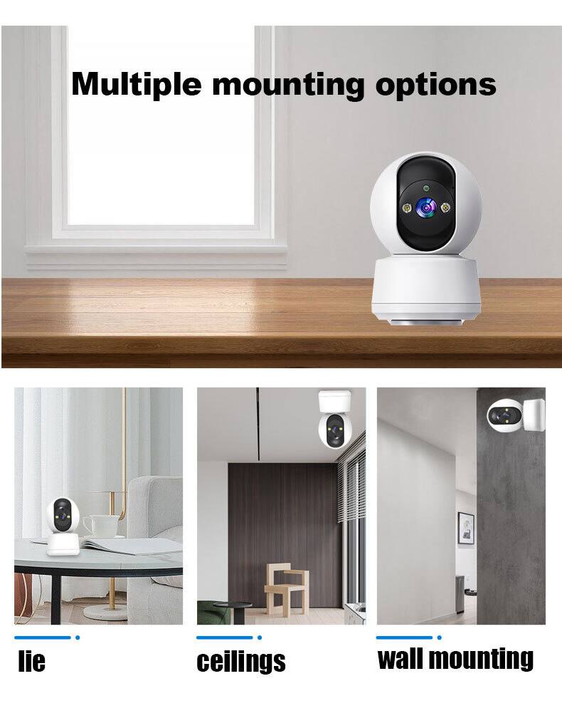 Multiple mounting options

- lie
- ceilings
- wall mounting