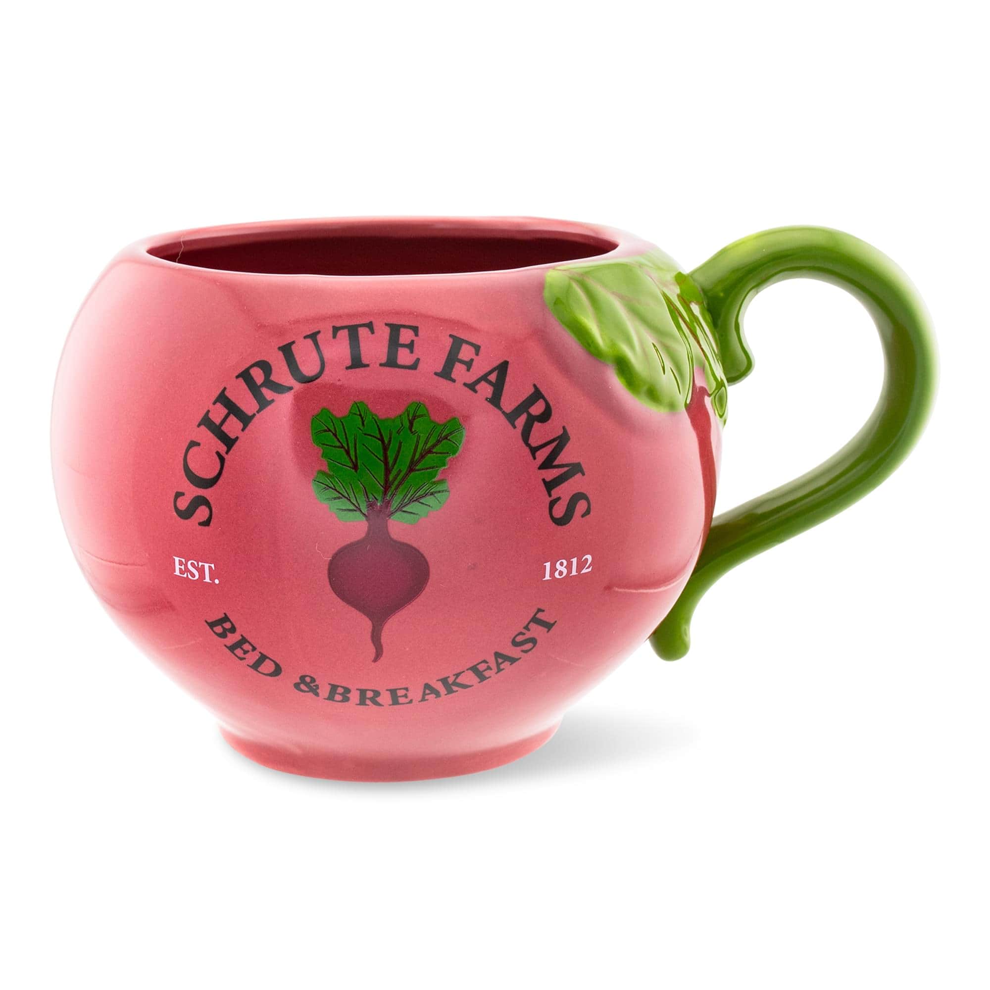 Silver Buffalo - The Office Schrute Farms Beet 3D Sculpted Ceramic Mug | Holds 20 Ounces - Red price history on PriceWatchPro