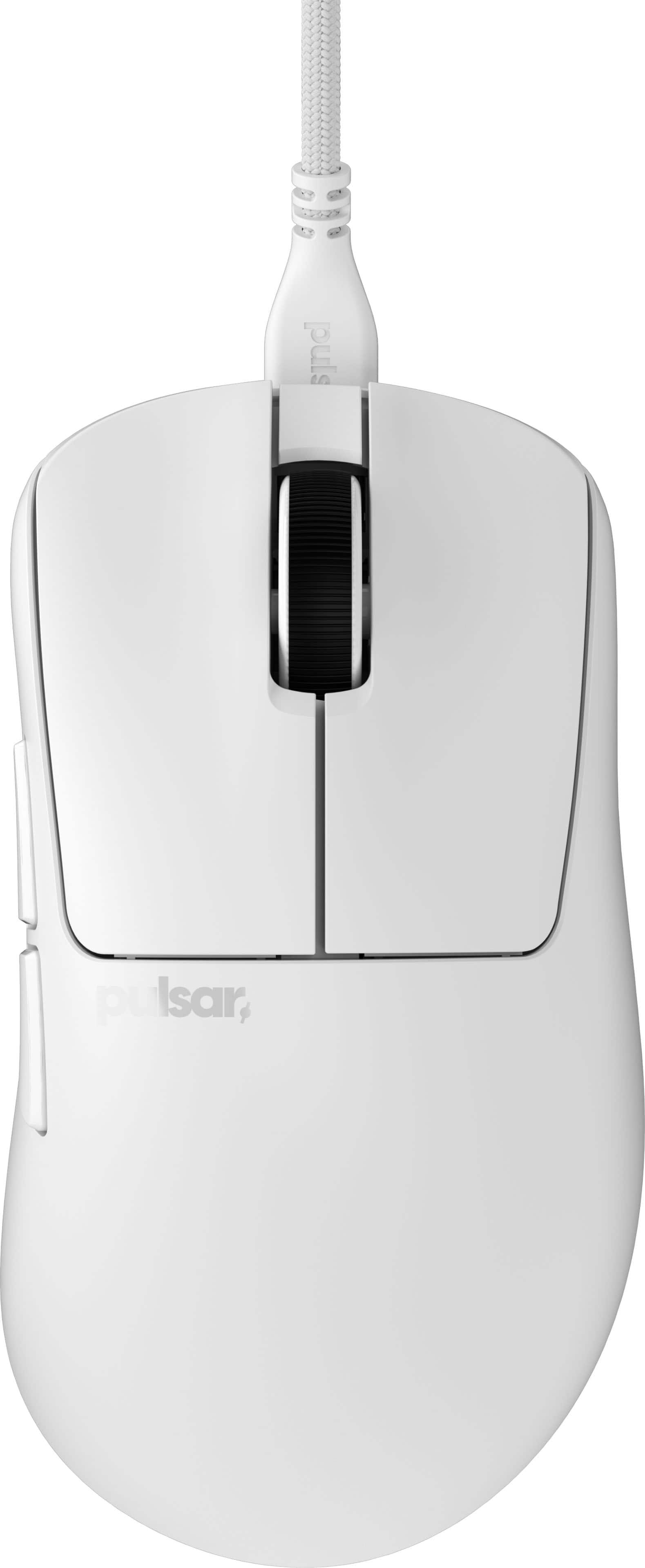 Pulsar - Xlite Medium Wired Mouse - Wired - White - Front_Zoom