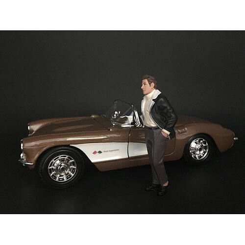 Alt View 2. American Diorama - "Ladies Night" Marco (The Owner) Figurine for 1/18 Scale Models by American Diorama.