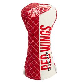 Team Golf - Detroit Red Wings Striped Quilted Driver Headcover - Multicolor