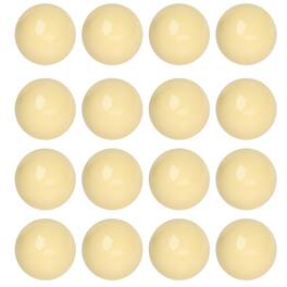 GSE Games & Sports Expert - 2 1/4-Inch Magnetic Training Cue Ball, Coin-Operated Cue Ball for Coin Operated Pool Table -16 Pack - White