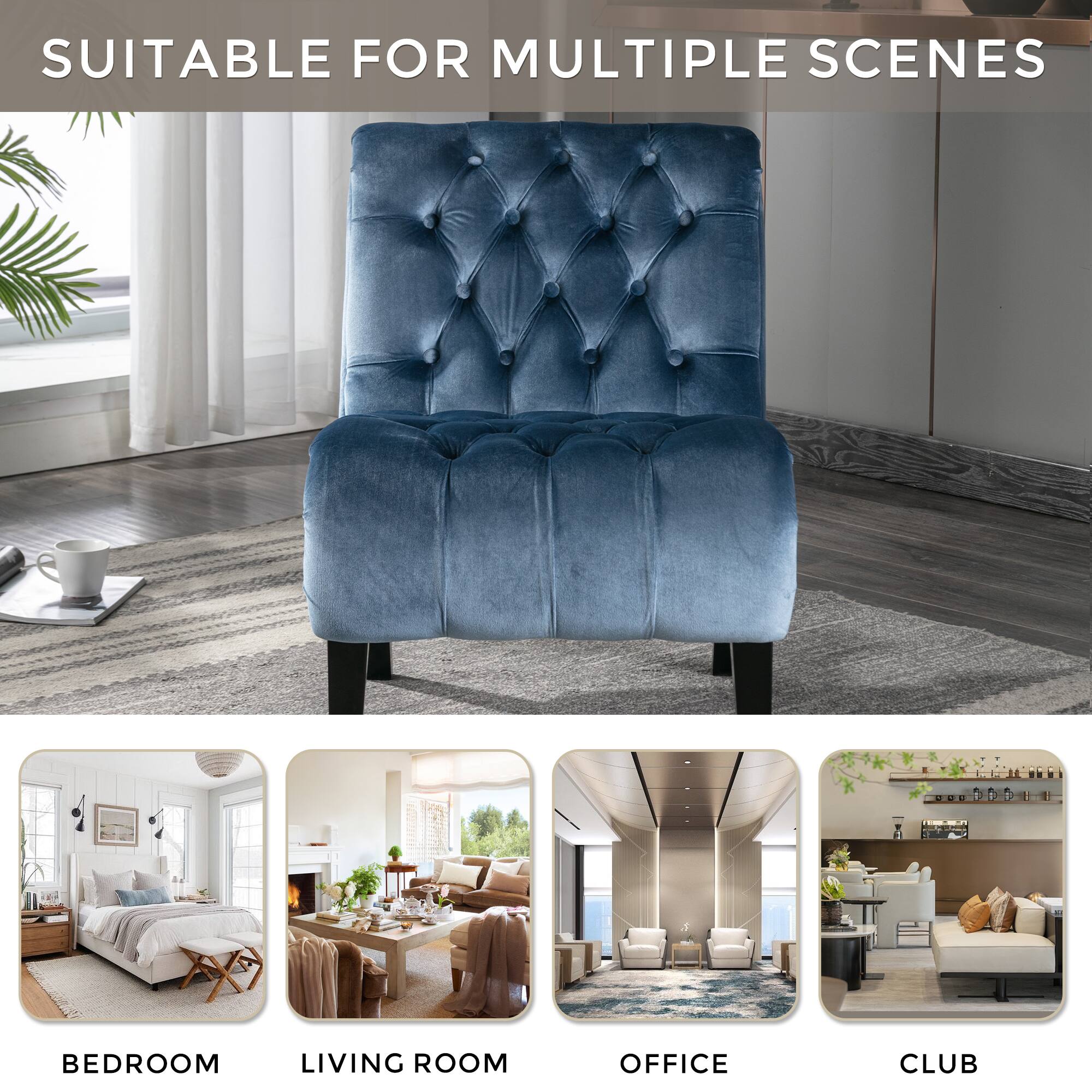 SUITABLE FOR MULTIPLE SCENES

BEDROOM  
LIVING ROOM  
OFFICE  
CLUB