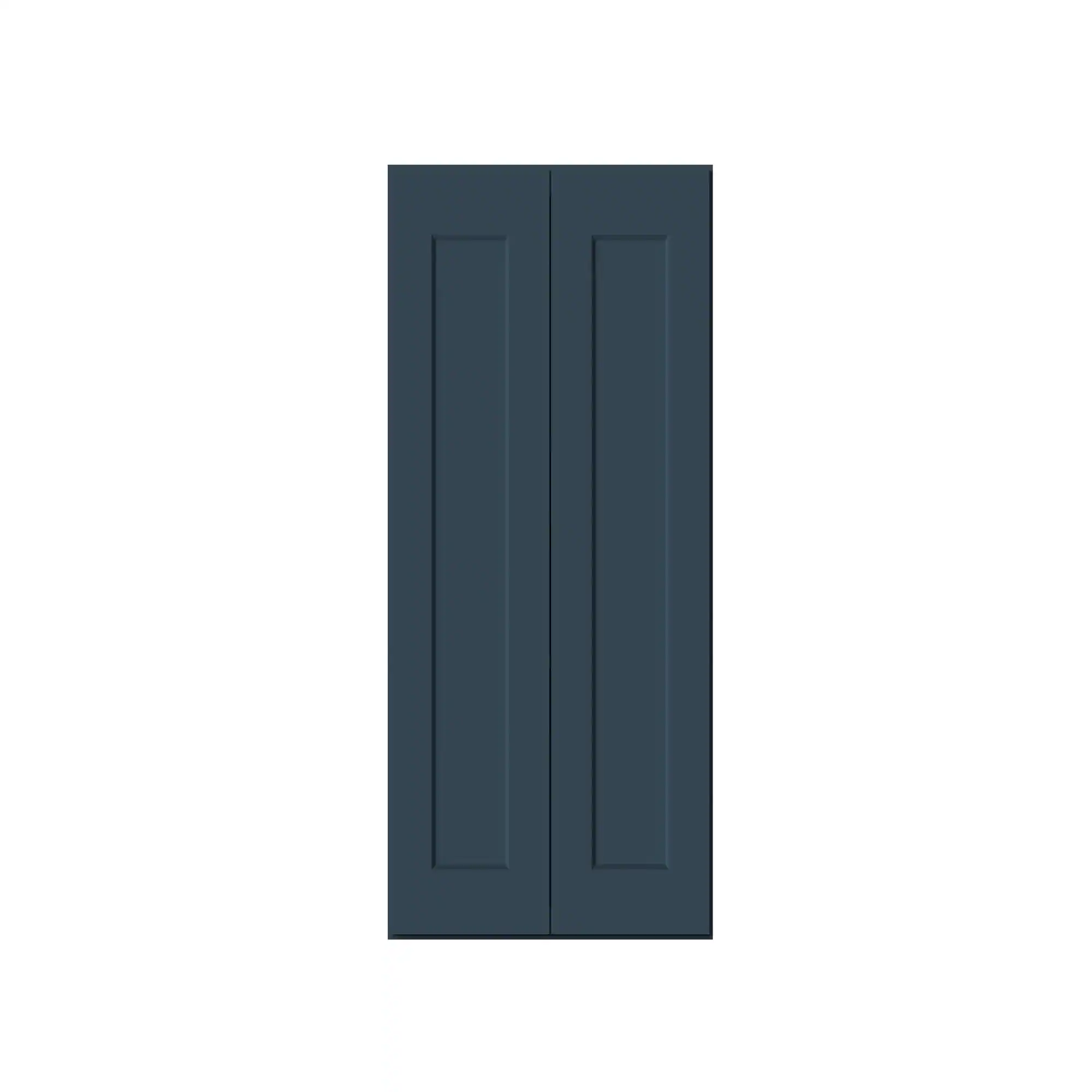 Alt View 1. Boyel Living - 24-in W x 36-in H x 12-in D Shaker RTA Kitchen Wall Cabinet with Soft-Close - Charcoal Blue.