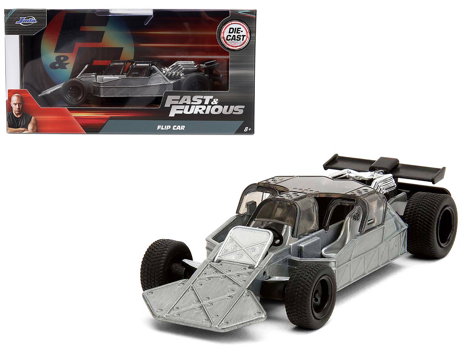 Jada DIE-CAST & FAST & FURIOUS FLIP CAR 8+