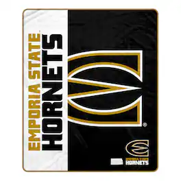 Pegasus - Emporia State Hornets 50" x 60" Endzone Ultra Soft Throw Blanket - Multicolor