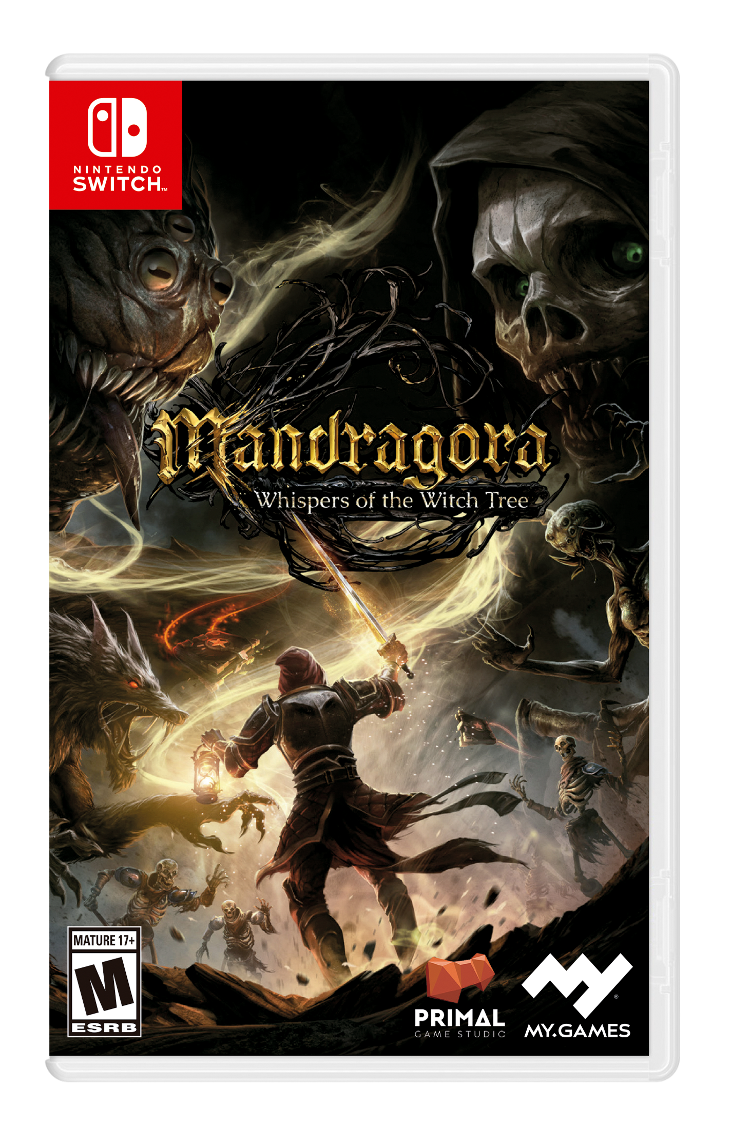 Mandragora: Whispers of the Witch Tree - Nintendo Switch - Front_Zoom