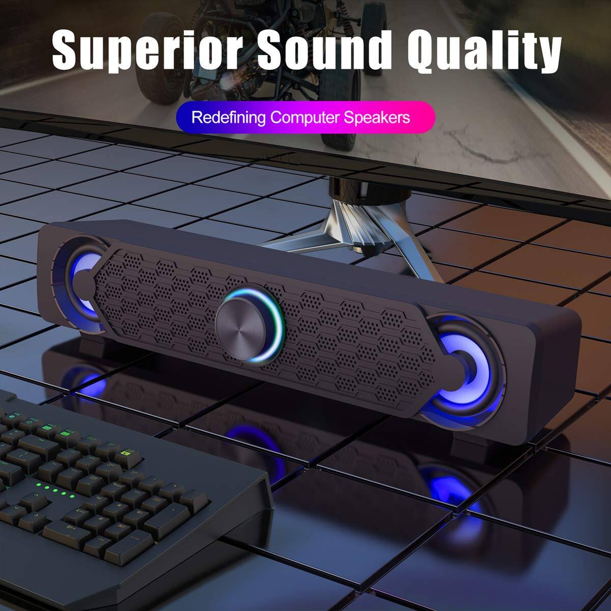 Superior Sound Quality  
Redefining Computer Speakers
