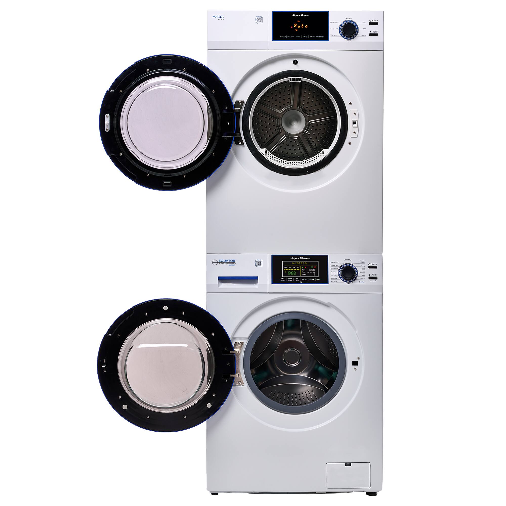 Equator RV MARINE ANTI CORROSION Stackable Compact Washer