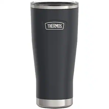 Front. Thermos - Thermos 24. oz Icon Insulated Stainless Steel Tumbler - Granite - Granite.