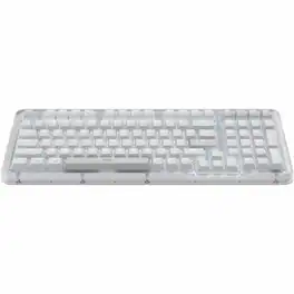 Logitech - Alto Keys K98M Wireless Mechanical Keyboard, Customizable Keyboard with Vibration Absorbing Gasket, Backlit - Off White