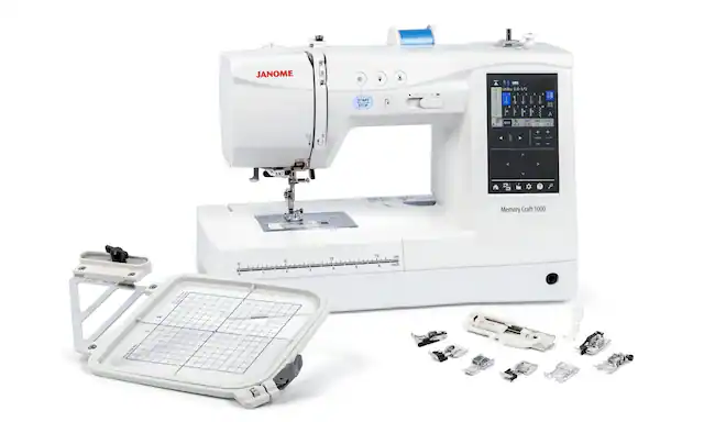 JANOME Utility 0L0-1/3 1 START STOP A 7 1 1-6 AA 26 - 3 240 5 3 7 Memory Craft 1000 a . - 1 2 1 1 10 I S 75 4 cm inch