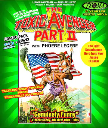 Front. The Toxic Avenger Part II - BLU-RAY.