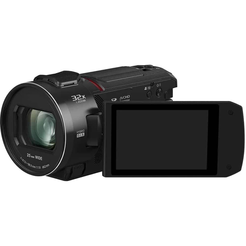 Panasonic HC VX3 UHD 4K Lightweight Camcorder with 24x Zoom +