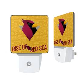 Keyscaper - Arizona Cardinals 2024 Illustrated Limited Edition Nightlight Two-Pack - Multicolor