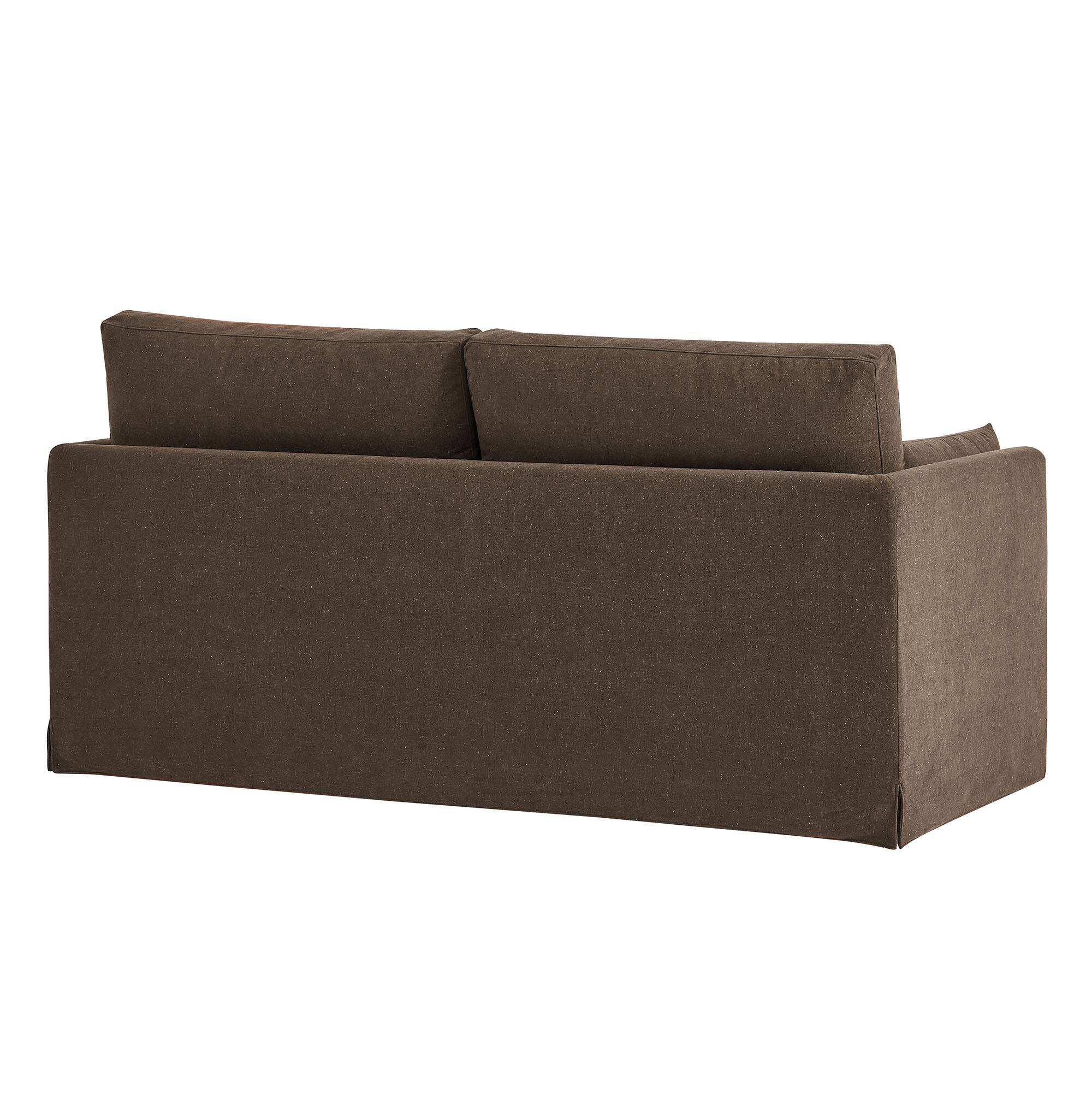 Alt View 4. Modway - Wellfleet Slipcovered Linen-Blend Loveseat by Modway - Cocoa.