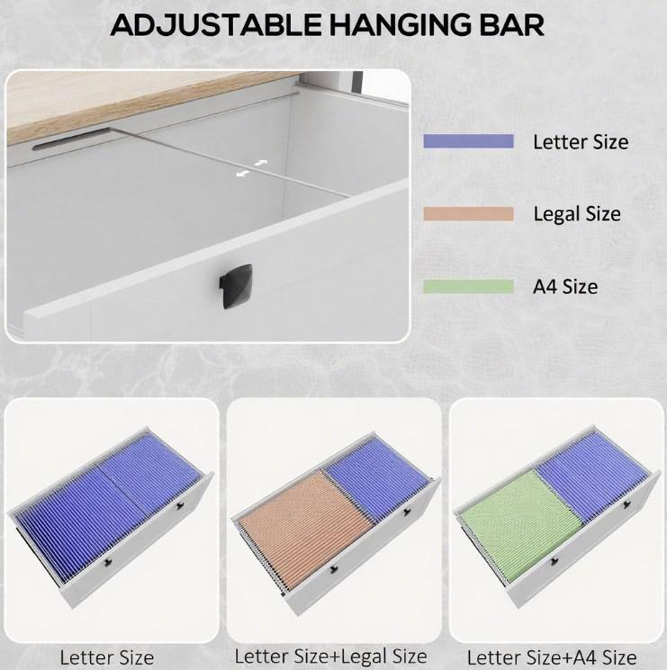 ADJUSTABLE HANGING BAR

- Letter Size
- Legal Size
- A4 Size

Letter Size

Letter Size+Legal Size

Letter Size+A4 Size