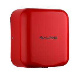 Alpine Industries - Hemlock Commercial Automatic High-Speed 120V Electric Hand Dryer - Red