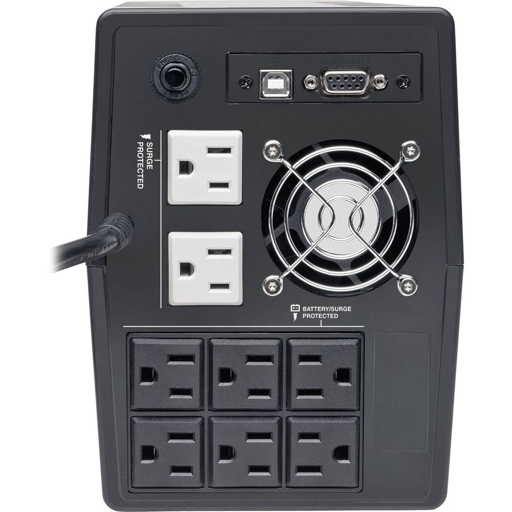 - SURGE PROTECTED
- BATTERY/SURGE PROTECTED