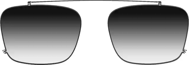 Front. Even Realities - Even Realities - Even G2 B Clip & Pouch - Clip-on Sunlens Attach Effortlessly to Your Even G2 Smart Glasses - Grey.