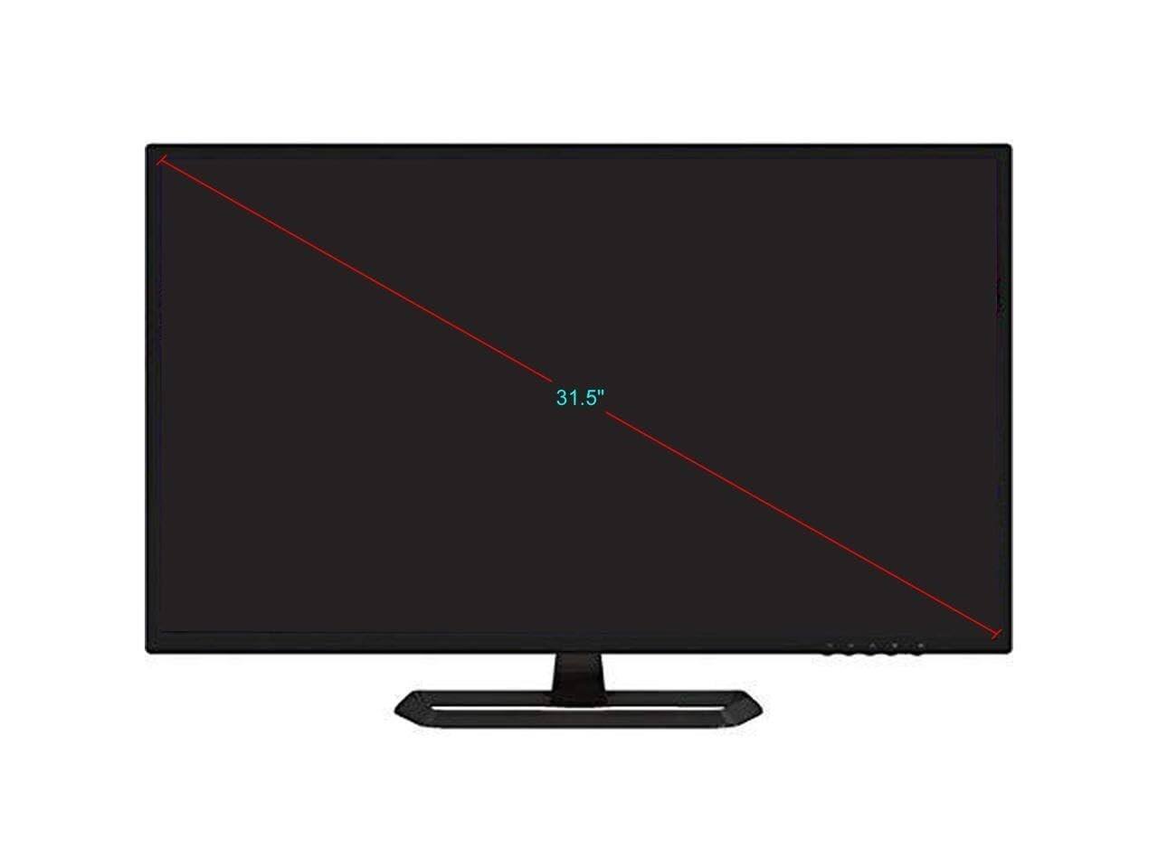 Left. Planar - Planar PXL3280W 31.5" 2560x1440 WQHD 2K IPS LED Monitor - black.
