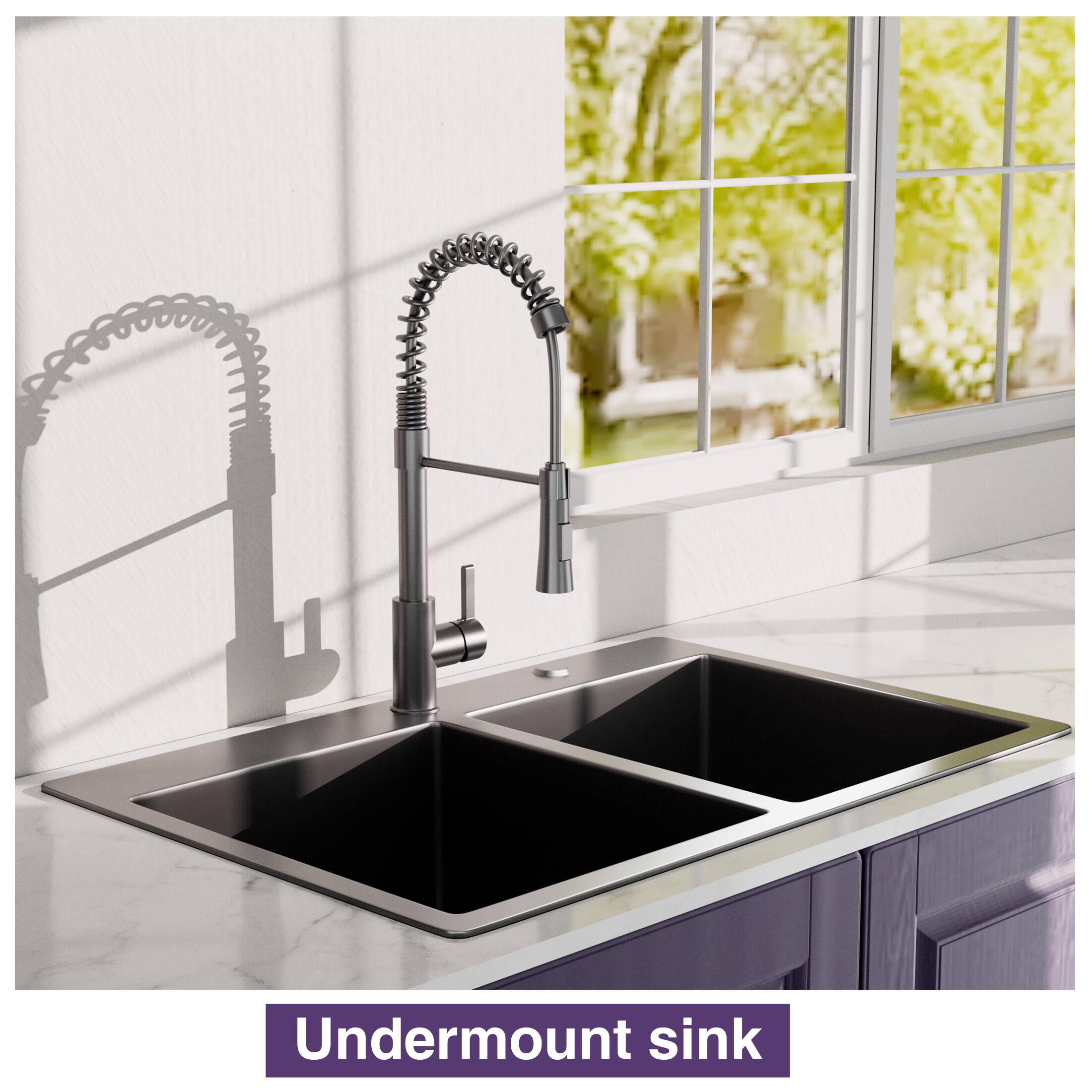 Undermount sink