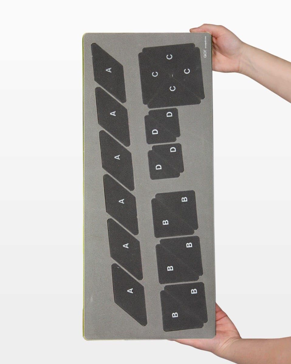 Alt View 4. AccuQuilt - GO! Magnolia Bud-7 Finished Die - Multicolor.