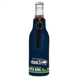 WinCraft - Seattle Seahawks 2025 NFC Champions 12oz. Bottle Cooler - Multicolor
