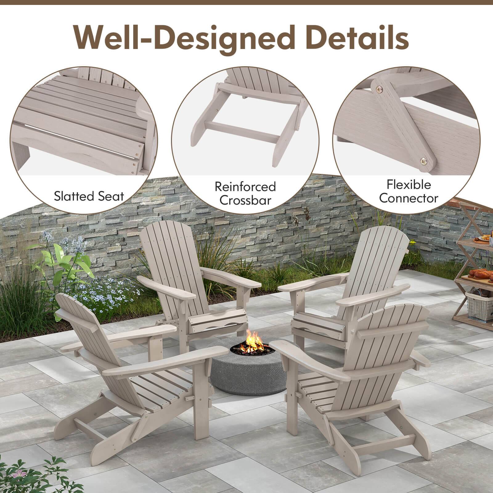 Well-Designed Details
Slatted Seat
Reinforced Crossbar
Flexible Connector