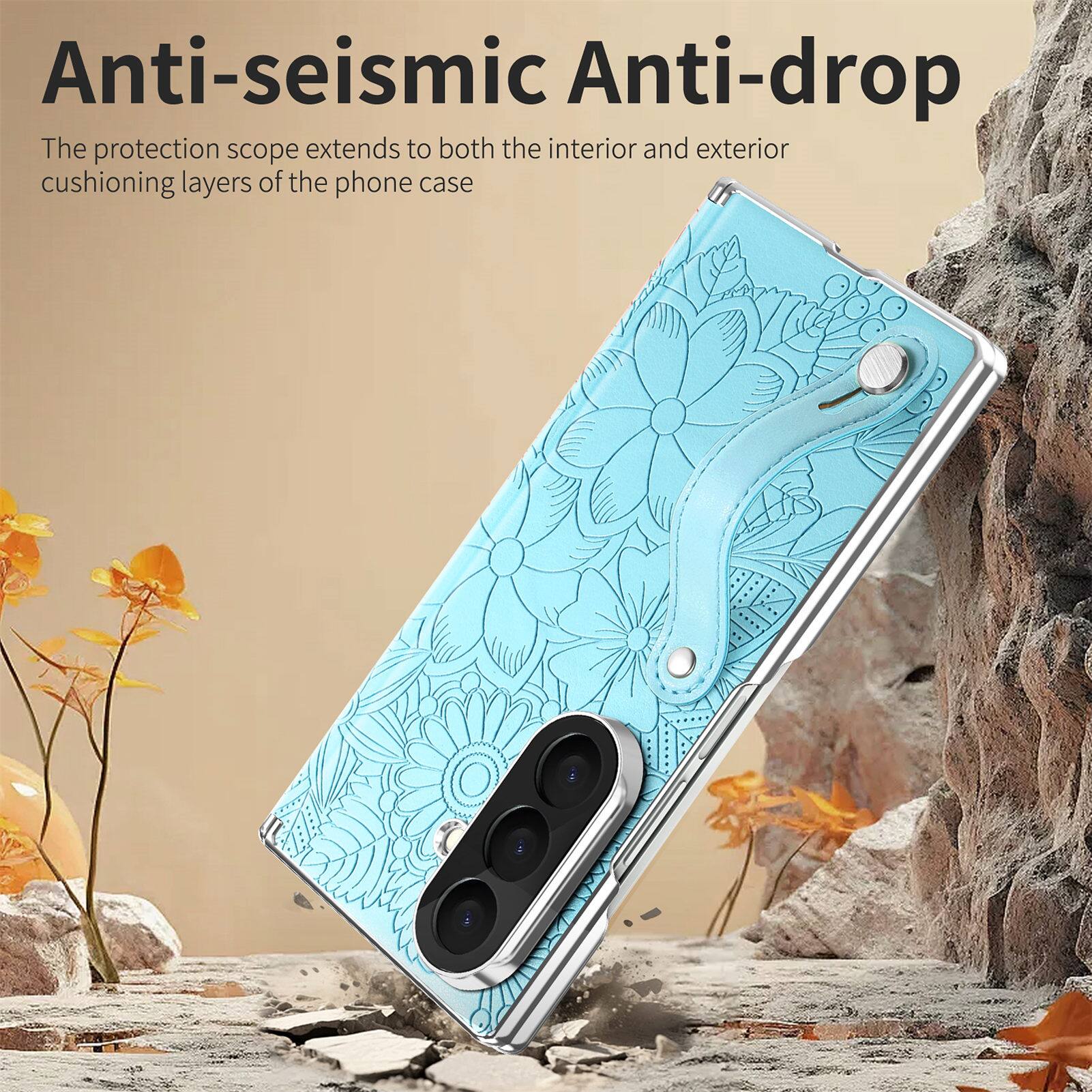 Anti-seismic Anti-drop

The protection scope extends to both the interior and exterior cushioning layers of the phone case