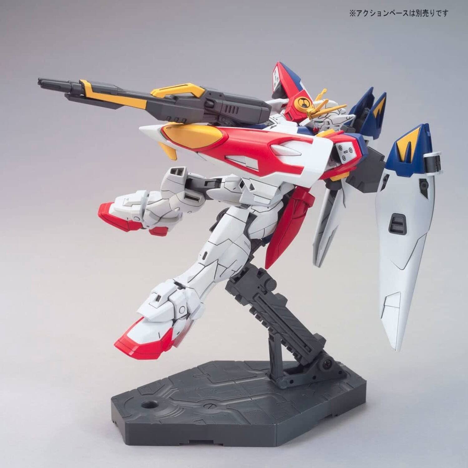 Alt View 2. Bandai - Bandai Hobby - 1/144 HGAC - Wing Gundam Zero Model Kit   - COLLECTIBLES - Multicolor.