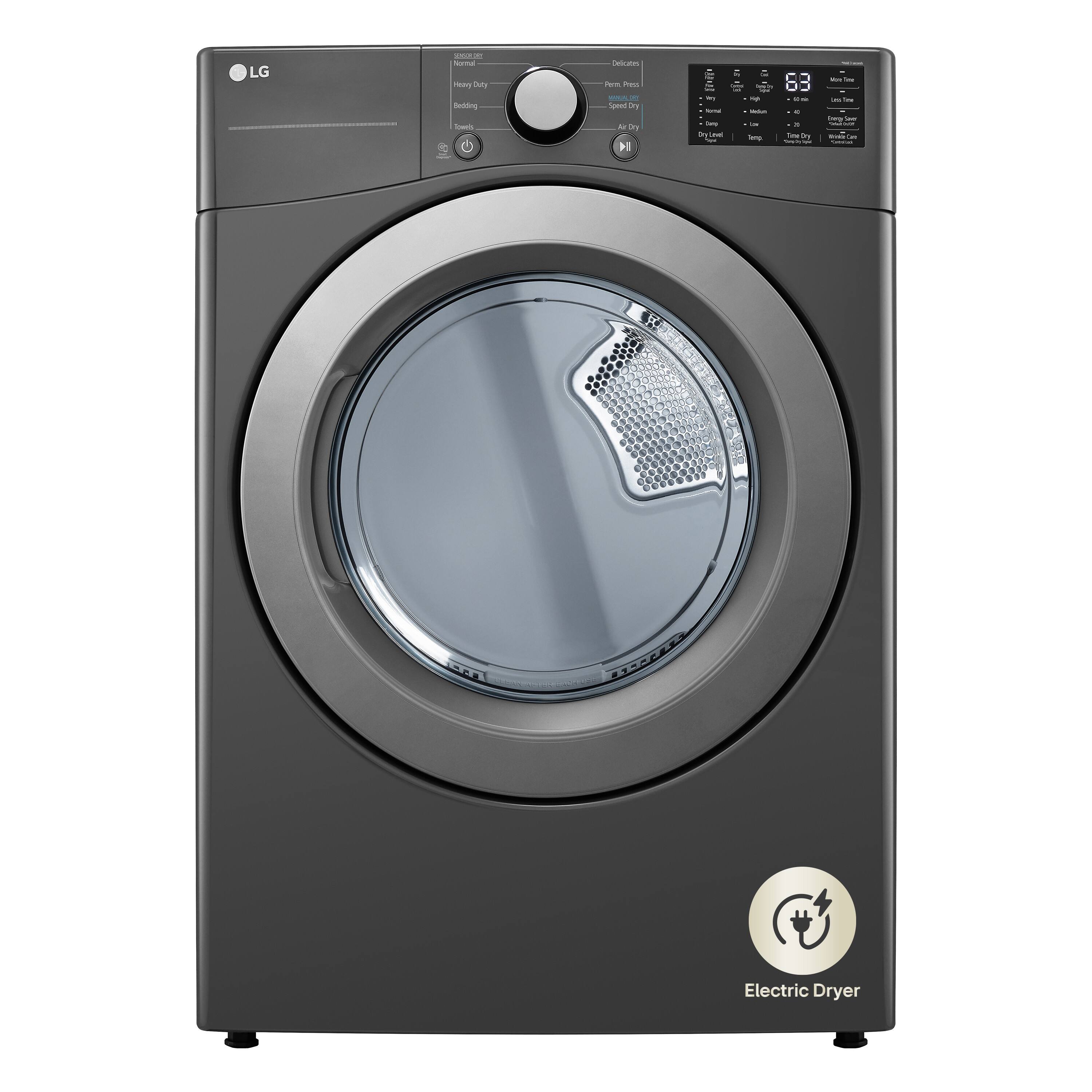 LG - Heavy Duty - Bedding - 63 - Electric Dryer