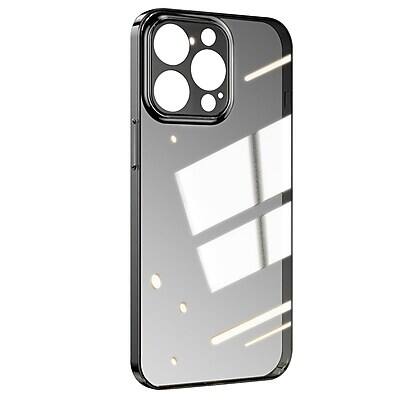 Alt View 1. SaharaCase - SaharaCase Hybrid-Flex Hard Shell Case, Tempered Glass Screen, Camera Protector for iPhone 15 Pro Max - Clear.