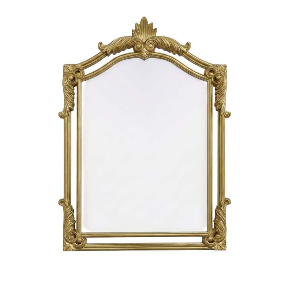 Elegant Kitchen and Bath - Madeline 31.5X42 Traditional Mirror In - Gold Leaf price history on PriceWatchPro