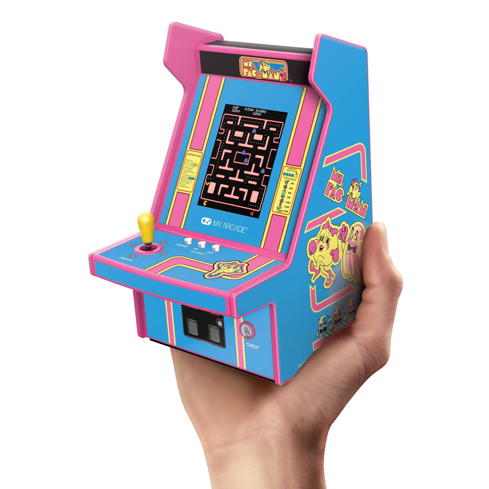MS. PAC MAN Micro Player Pro Portable Retro Arcade - Best Buy
