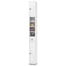 Costway - Tall Slim Bathroom Storage Cabinet Linen Towerwith Drawer & Adjustable Shelves - White