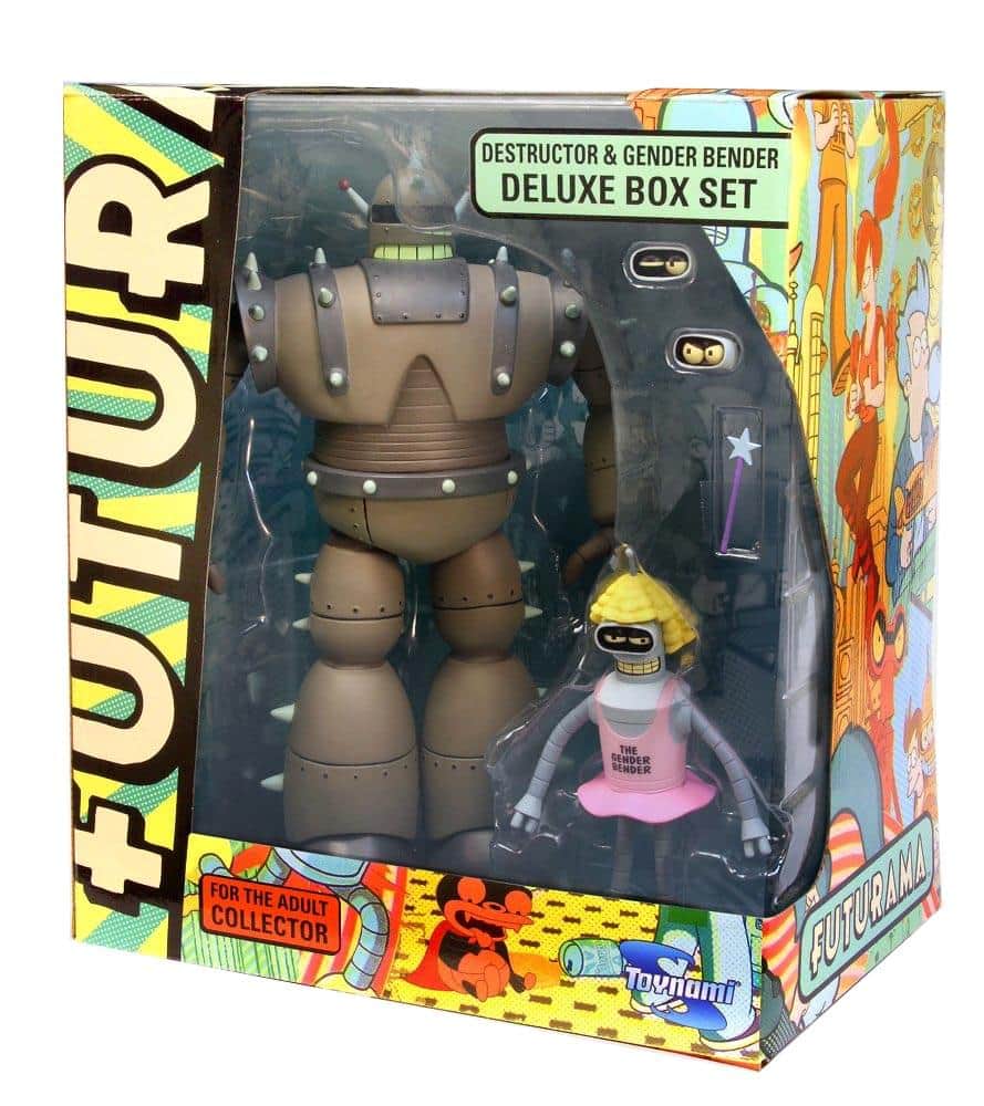 Toynami - Futurama Destructor & Gender Bender Exclusive Deluxe Box Set