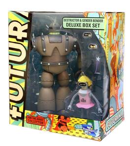 Toynami - Futurama Destructor & Gender Bender Exclusive Deluxe Box Set