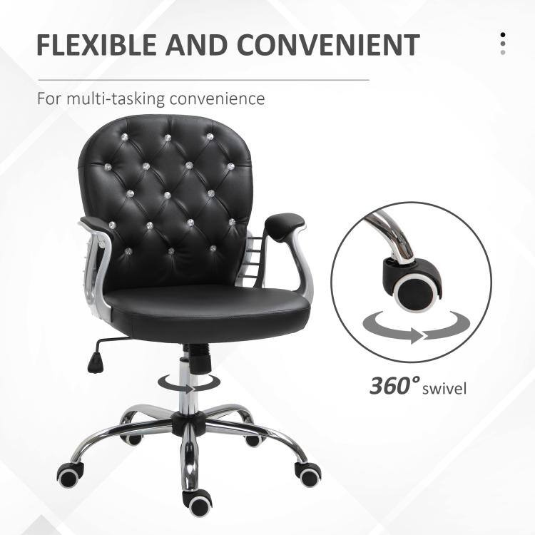 FLEXIBLE AND CONVENIENT  
For multi-tasking convenience  
360° swivel