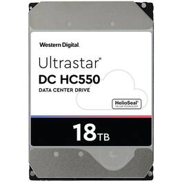 Western Digital - Ultrastar DC HC550 WUH721818AL5204 18 TB Hard Drive - 3.5" Internal - SAS (12Gb/s SAS) - 7200rpm - 512e