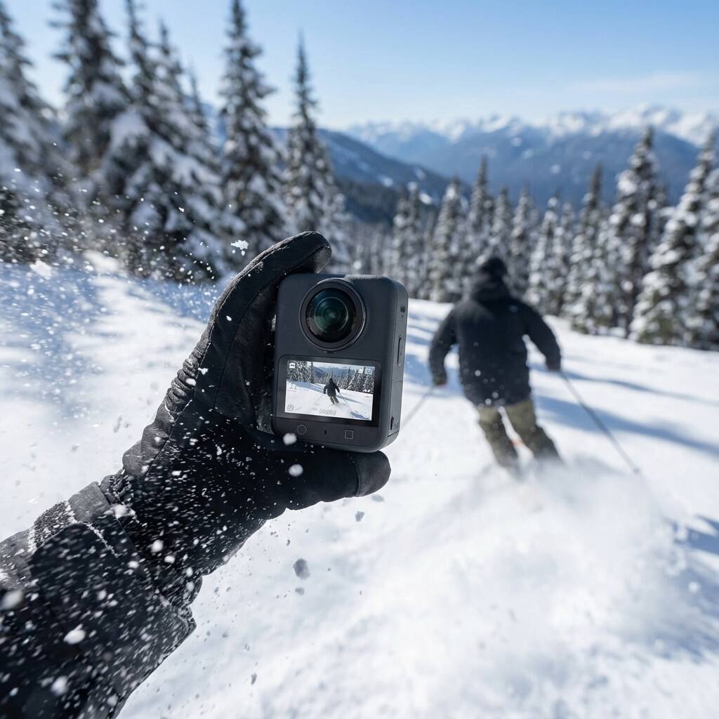 Back. DJI - DJI Osmo 360 Action Camera Standard Combo with 50-in-1 Accessory Kit.