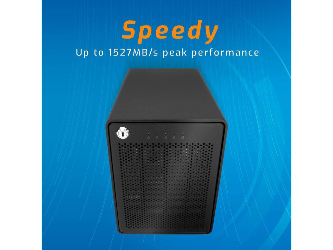 Speedy  
Up to 1527MB/s peak performance