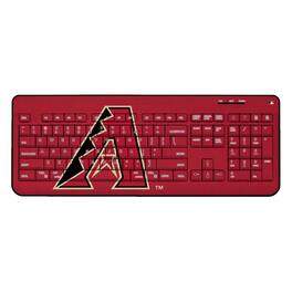 Keyscaper - Arizona Diamondbacks Team Logo Wireless Keyboard - Multicolor
