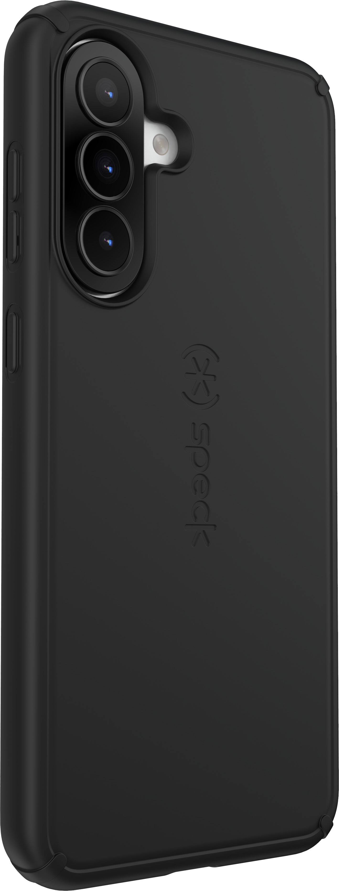 Angle. Speck - ImpactHero Slim Case For Samsung Galaxy A37/A36 - Black.