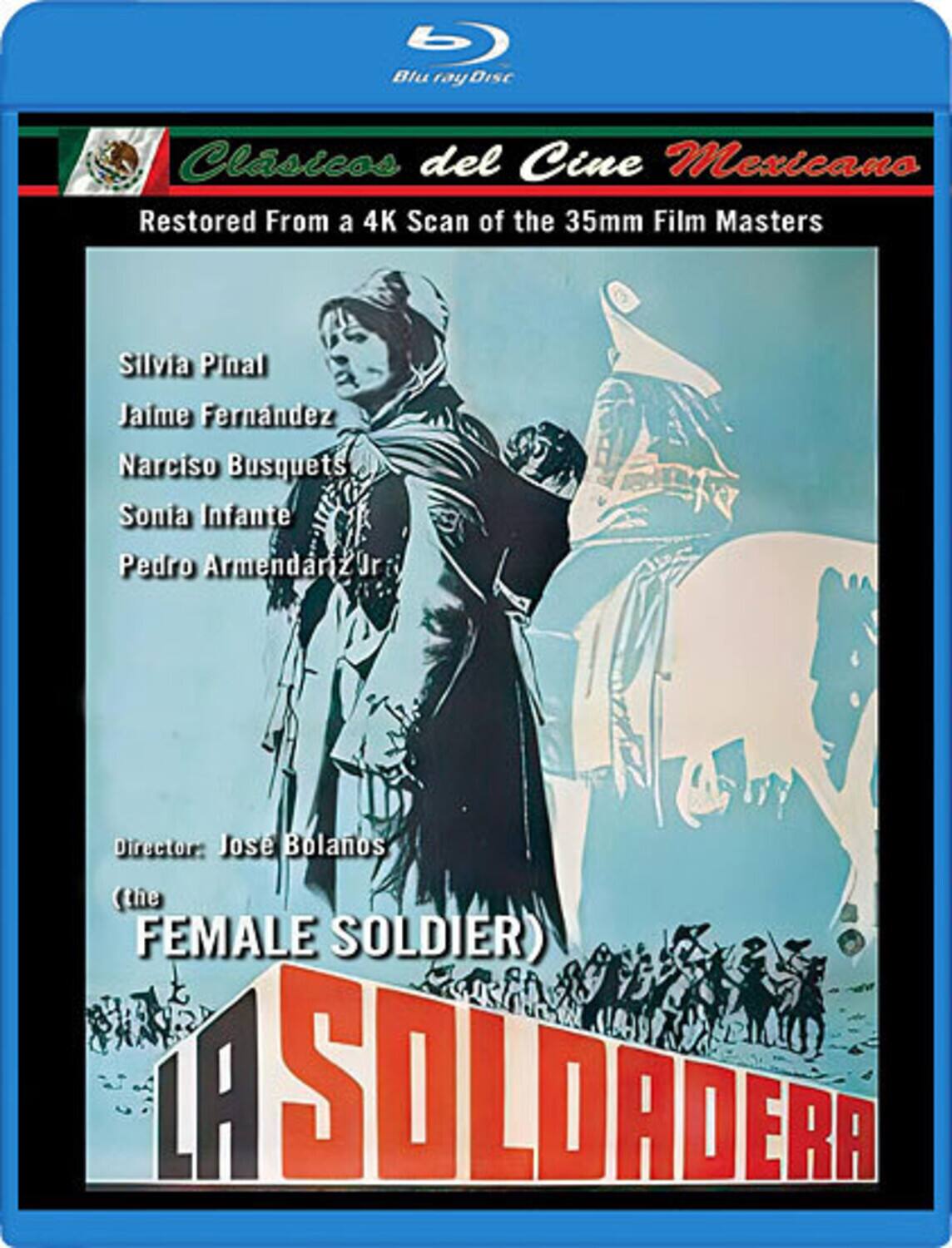 Front. La Soldadera (Spanish Language Version)   - BLU-RAY.
