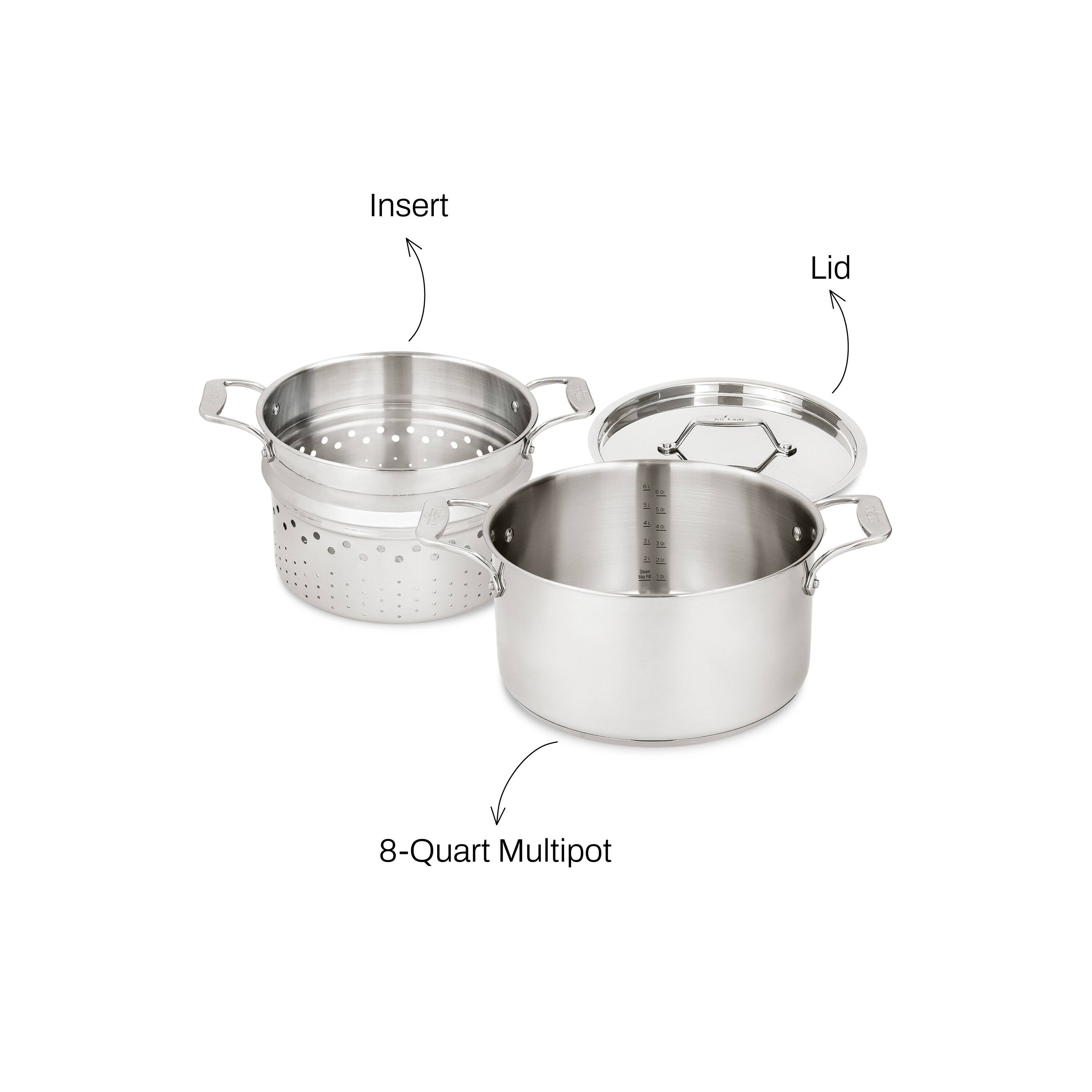 Insert  
Lid  
8-Quart Multipot
