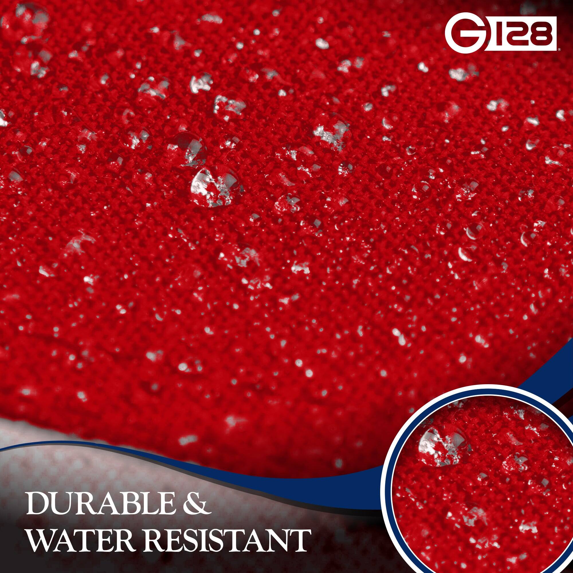 G128  
DURABLE & WATER RESISTANT